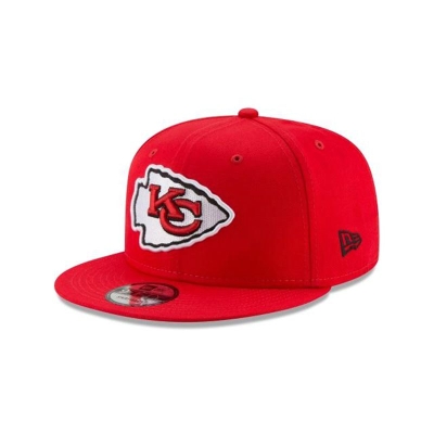 Sapca New Era Kansas City Chiefs NFL Basic 9FIFTY Snapback - Rosii